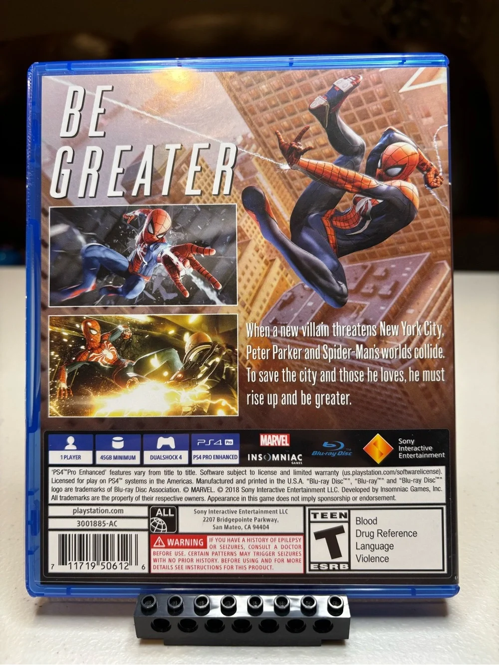 Sony PS4 Marvel Spider-Man & Apex Legends Game Bundle
